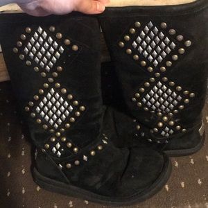 Authentic studded UGG boots